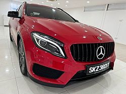 Mercedes Benz GLA180 R18 BI 2016 Red Revcam